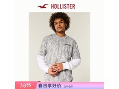 HOLLISTER迷彩LOGO短袖T恤