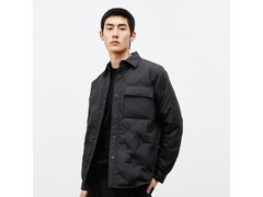 太平鸟男装连帽羽绒服