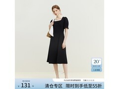 范思蓝恩法式复古连衣裙5.5折