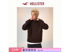HOLLISTER男士抓绒卫衣80.2元
