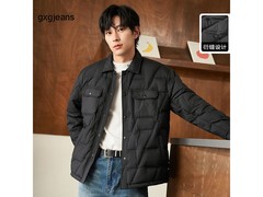 gxgjeans 2XL 情侣轻薄羽绒服 5 折仅 244 元