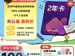 稻壳儿WPS大会员2年套餐