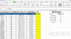 Excel计算工龄与销售提成