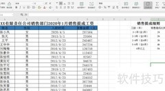 Excel计算工龄与销售提成