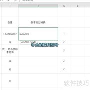 ARABIC函数使用方法详解