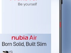 努比亚首款轻薄旗舰nubia Air海外发布
