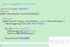 XXL-JOB任务处理器未找到