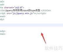 jQuery获取input的type类型方法