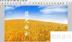 FastStone去除图片文字