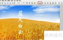 FastStone去除图片文字