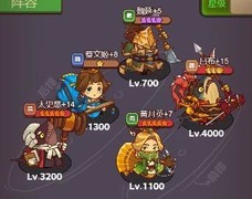 咸鱼之王推图最强阵容推荐