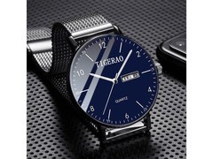 韩版男士学生手表双日历防水夜光，仅29.01元！