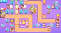 保卫萝卜4第8关通关技巧：巧用猫头鹰清线