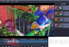 Movavi 17视频拆分教程