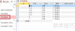 Access表工具创建报表入门
