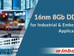 华邦推8Gb DDR4 DRAM，16nm工艺提速降耗