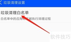 安卓鲁大师垃圾清理白名单查看方法