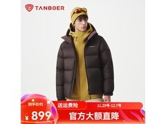 坦博尔男羽绒服744元