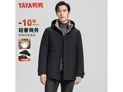 鸭鸭男款冬季羽绒服京东5折低至187元