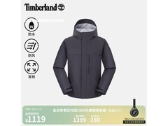 Timberland春夏防水冲锋衣直降280元