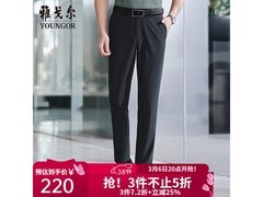 雅戈尔夏季男士休闲裤低至200元