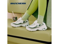 斯凯奇春季女款奶茶熊老爹鞋199元入手