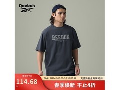 Reebok春夏运动T恤1件5折低至65.34元