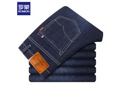 罗蒙男士加绒牛仔裤50.45元