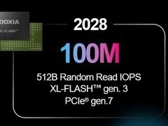 铠侠规划2028年推PCIe 7.0 SSD，搭载第三代XL-Flash实现亿级IOPS
