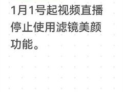直播禁止过度美颜引热议 平台回应：以官方消息为准
