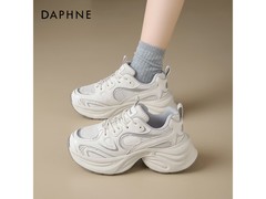 达芙妮厚底老爹鞋100元抢