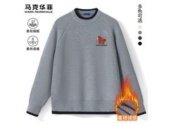 马克华菲秋冬圆领卫衣低至89.9元！
