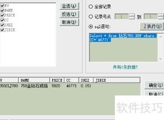 Label mx连接DBF打印标签
