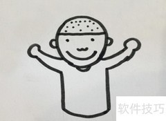 六一快乐简笔画教程