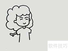 快乐一家亲简笔画