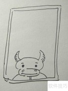 牛年日历封面绘画指南