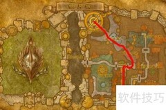 银月城到幽暗城路线指南