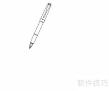 卡通文具创意画设计