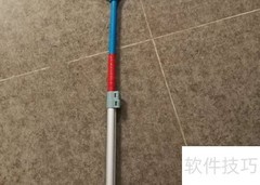 可伸缩扫把，轻松扫地