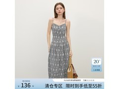 范思蓝恩重工刺绣连衣裙XS款