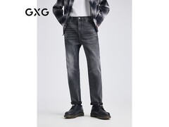 GXG 2024 秋深灰锥形牛仔裤立减 50%