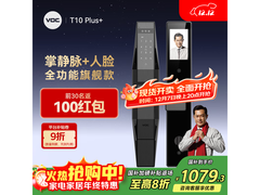威欧希T10Plus+人脸锁到手1052元