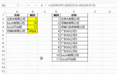 Excel Lookup函数使用技巧