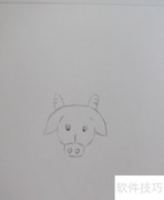 简笔画老牛教程