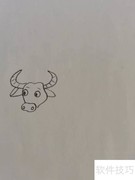 老牛简笔画教程