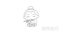 牛郎与老牛简笔画教程