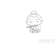 牛郎与老牛简笔画法