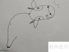 老牛简笔画教程：轻松学会哞哞哞