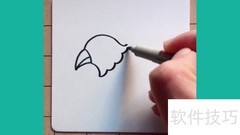 简笔画雄鹰，轻松几步学会