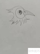 卡通啄木鸟简笔画教程